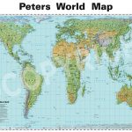 Peters Projection Maps | MapShop