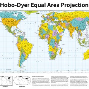 Hobo-Dyer Equal Area World Maps