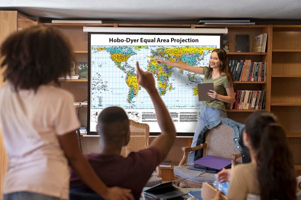 Hobo-Dyer Equal Area World Maps