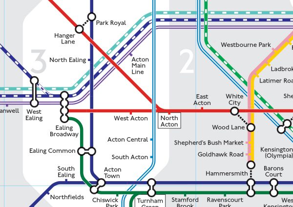 Official TfL London's Rail & Tube Services Map