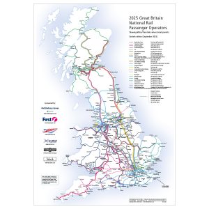 UK Train Network Map