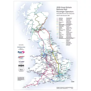 UK Rail Network Map 2026