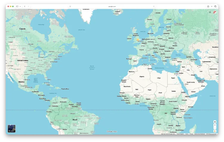 Google's Web Mercator Projection