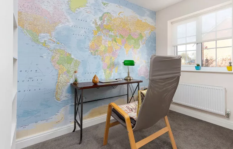 Wallpaper Map