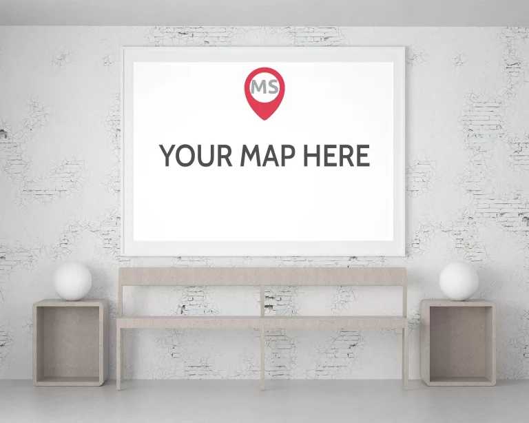 How to Hang Large Posters and Maps