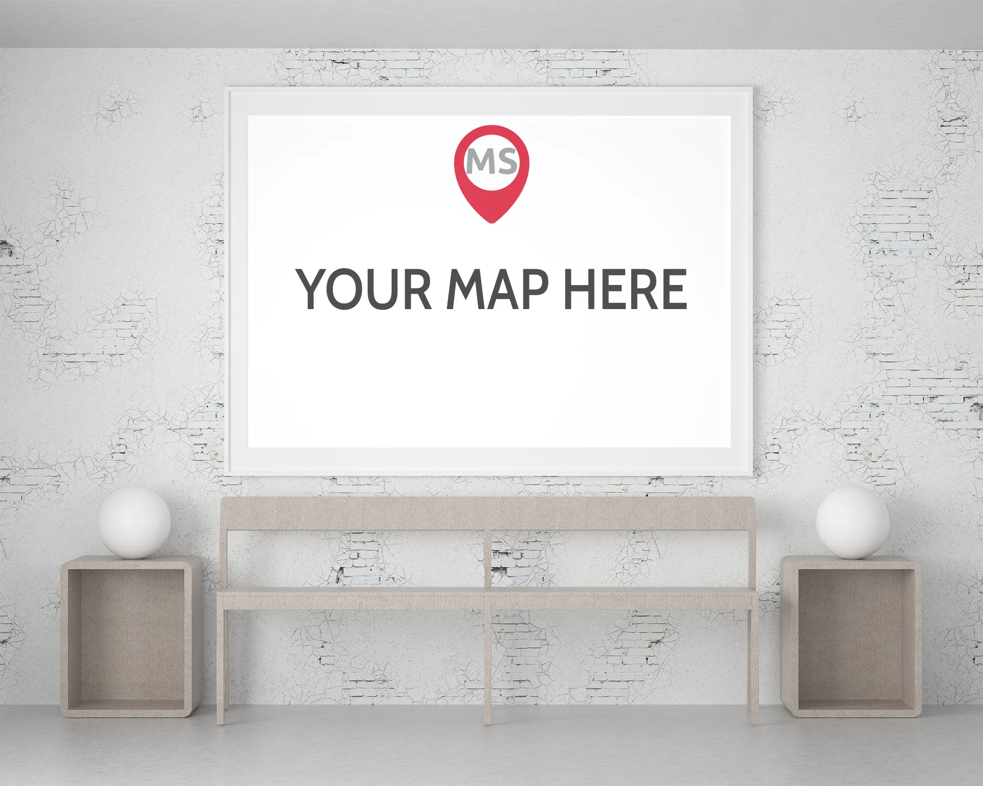 Expert Guide to hanging large posters and maps -A1 and above