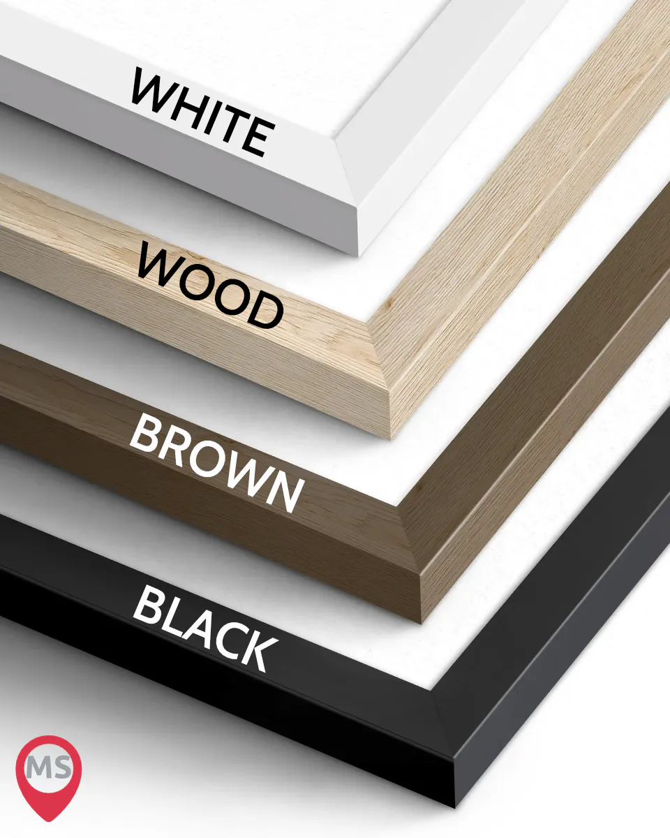 Frame colours options