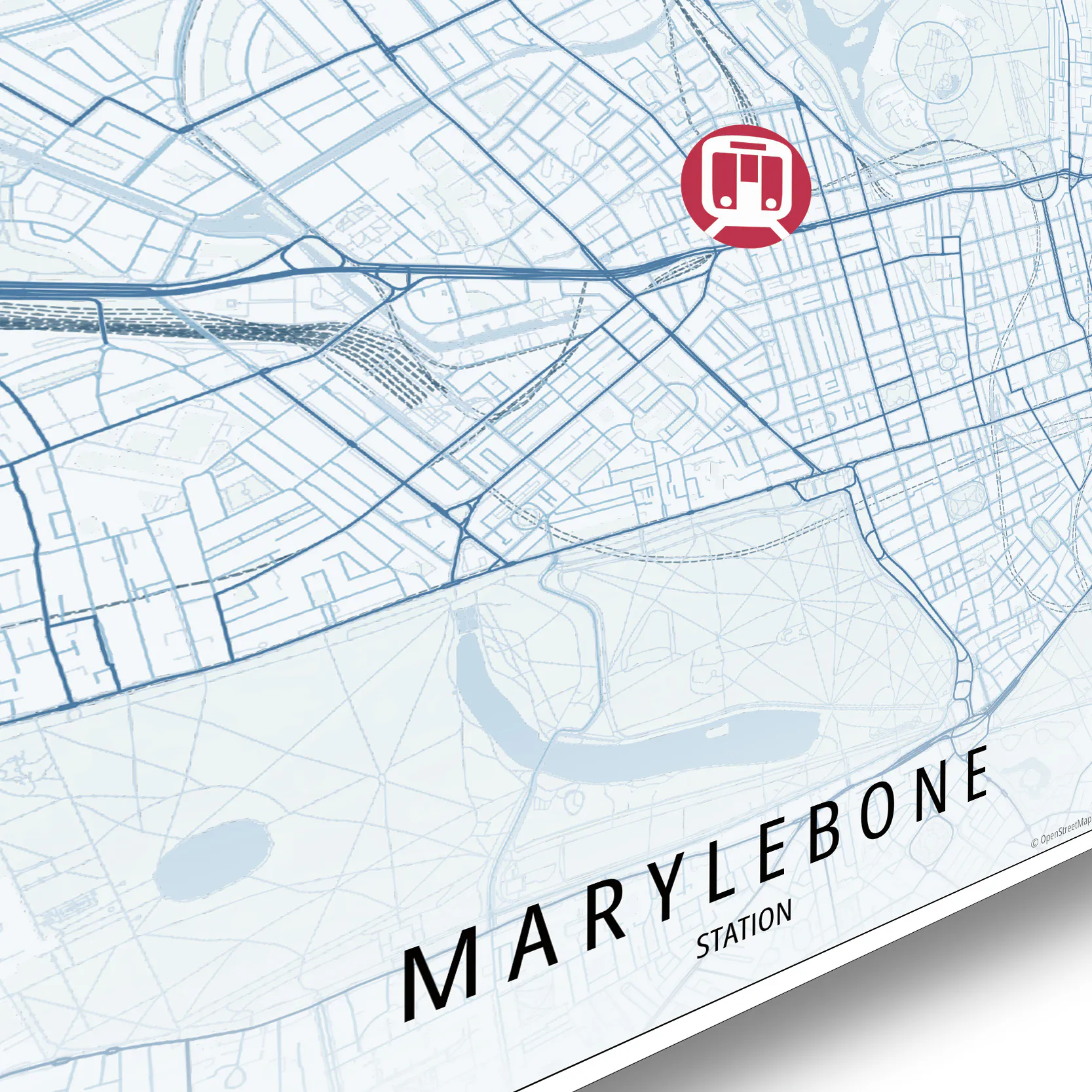 London Tube Station Map
