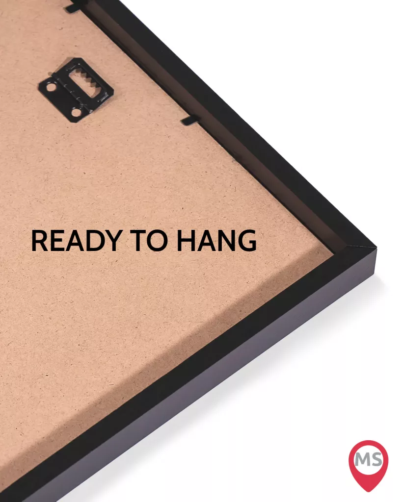 Frame prebuilt ready to hang