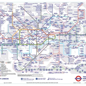 Official TfL Tube Map (Zonal Version)