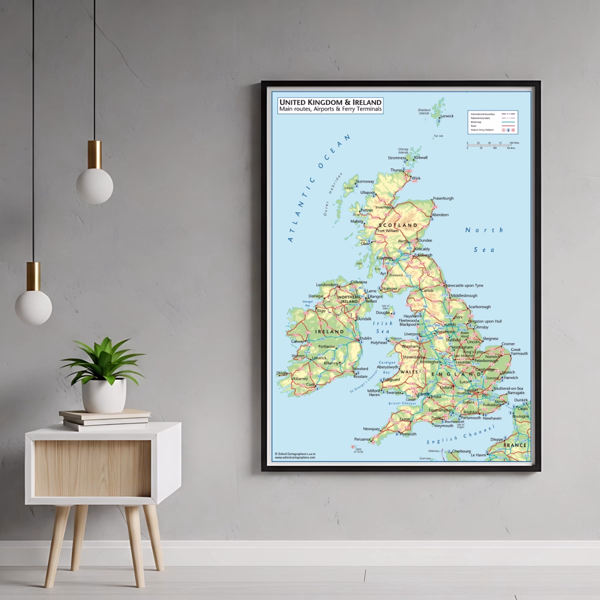 UK & Ireland Road Map