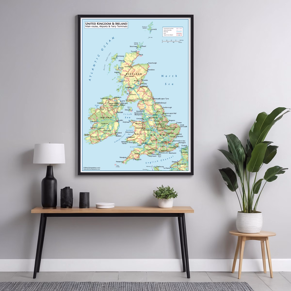 UK & Ireland Road Map