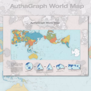 AuthaGraph World Map Poster
